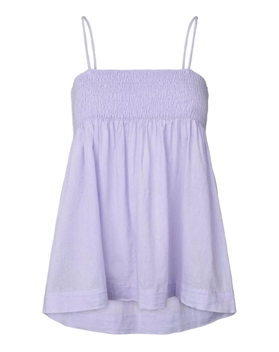 Dot Cotton Smock String Top - Rabens Saloner